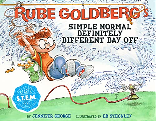 Rube Goldberg's Simple Normal Definitely Different Day Off (Rube Goldberg’s Simple Normal) von Abrams Books for Young Readers