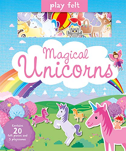 Play Felt Magical Unicorns - Activity Book (Soft Felt Play Books) von Imagine That