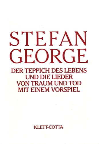 Sämtliche Werke in 18 Bänden. Bd. 5: Der Teppich des Lebens und die Lieder von Traum und Tod mit einem Vorspiel: Der Teppich des Lebens und die Lieder ... Vorspiel (Sämtliche Werke in achtzehn Bänden) Sämtliche Werke in 18 Bänden. Bd. 5: Der Teppich des Lebens und die Lieder von Traum und Tod mit einem Vorspiel: Der Teppich des Lebens und die Lieder ... Vorspiel (Sämtliche Werke in achtzehn Bänden)