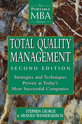 Total Quality Management (Portable MBA Series) von Wiley
