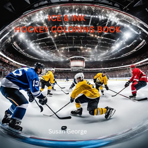 Ice & Ink: Hockey Coloring Book von Independently published