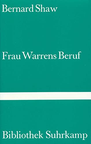 Frau Warrens Beruf von Suhrkamp Verlag AG