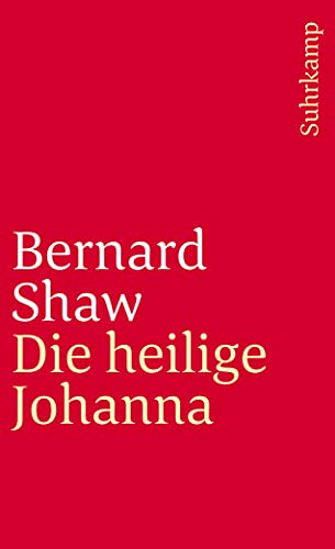 Gesammelte Stücke in Einzelausgaben. 15 Bände: Band 12: Die heilige Johanna (suhrkamp taschenbuch)