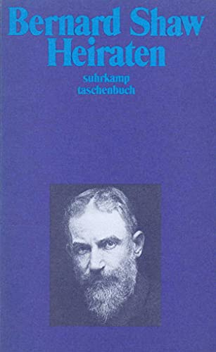 Gesammelte Stücke in Einzelausgaben. 15 Bände: Band 8: Heiraten (suhrkamp taschenbuch) von Suhrkamp Verlag AG