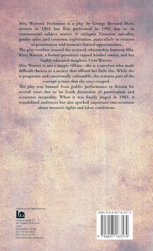 Mrs. Warren's Profession von Lushena Books