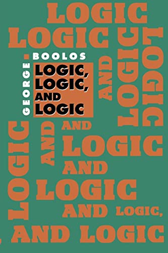 Logic, Logic, and Logic: With Introductions and Afterword by John P. Burgess. Ed. by Richard Jeffrey. von Harvard University Press