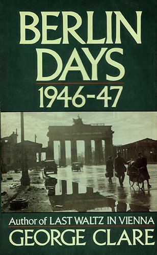 Berlin Days, 1946-47 von Pan Books