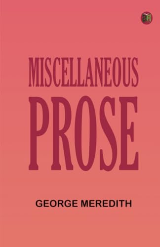Miscellaneous Prose von Zinc Read