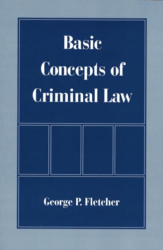 Basic Concepts of Criminal Law