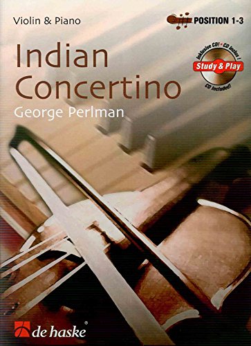 Indian Concertino, für Violine, m. Audio-CD: CD zum Üben und Mitspielen (Play-Along und Demo). Schwierigkeitsgrad: mittelschwer