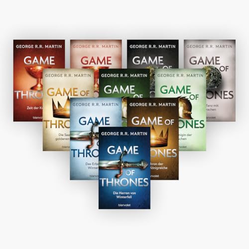 Game of Thrones - Limitierte Ausgabe Band 1-10 plus exklusiver Stammbaum