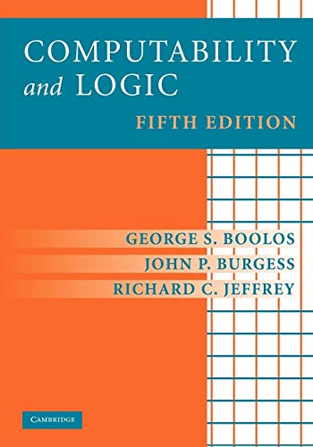 Computability and Logic Fifth Edition von Cambridge University Press
