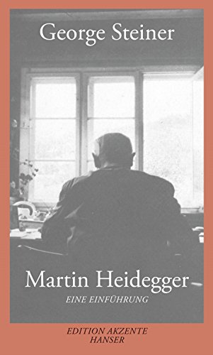 Martin Heidegger: Eine Einführung von Hanser, Carl GmbH + Co.