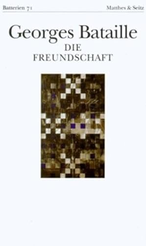 Die Freundschaft. Das Halleluja. Die atheologische Summe II von Matthes & Seitz Verlag
