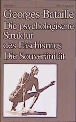 Die psychologische Struktur des Faschismus / Die Souveränität von Matthes & Seitz Berlin