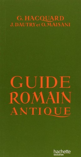 Guide romain antique von Hachette