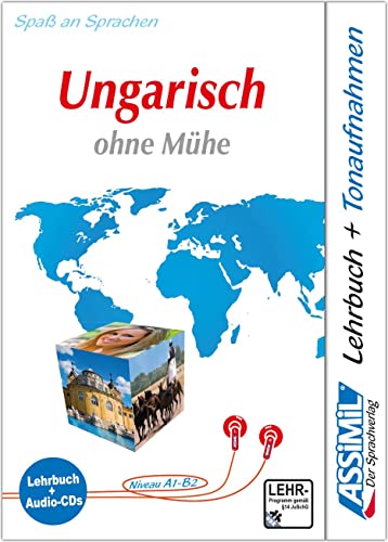 ASSiMiL Ungarisch ohne Mühe - Audio-Sprachkurs - Niveau A1-B2: Selbstlernkurs in deutscher Sprache, Lehrbuch + 4 Audio-CDs (Senza sforzo) von Assimil