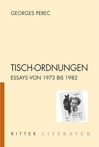 Tisch-Ordnungen: Essays von 1973 bis 1982 von Ritter Verlag