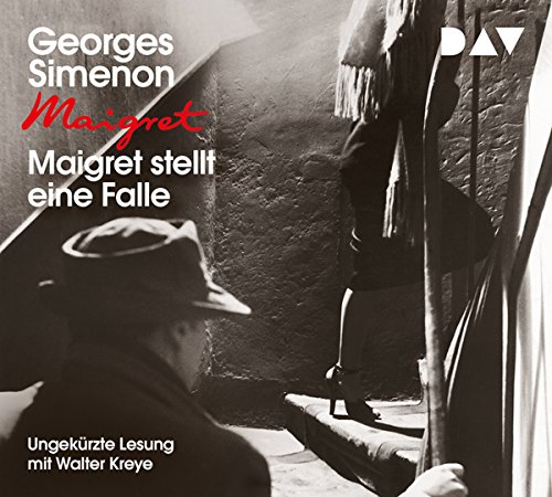 Maigret stellt eine Falle: 48. Fall. Ungekürzte Lesung mit Walter Kreye (4 CDs) (Georges Simenon) von Audio Verlag Der GmbH