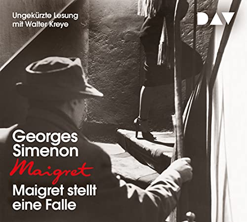 Maigret stellt eine Falle: 48. Fall. Ungekürzte Lesung mit Walter Kreye (4 CDs) (Georges Simenon)