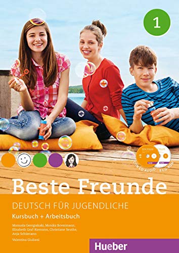Beste freunde. Kursbuch und Arbeitsbuch. Per la Scuola media. Con CD-ROM. Con CD-Audio (Vol. 1) von Hueber