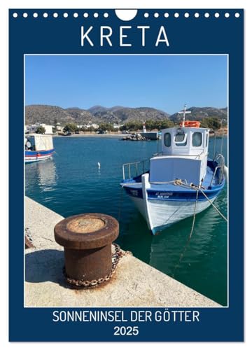 KRETA SONNENINSEL DER GÖTTER (Wandkalender 2025 DIN A4 hoch), CALVENDO Monatskalender