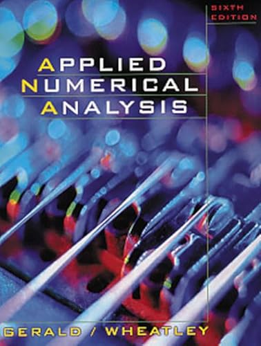 Applied Numerical Analysis