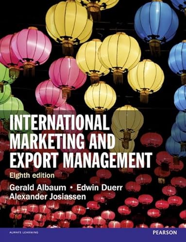 International Marketing and Export Management International Marketing and Export Management von Pearson