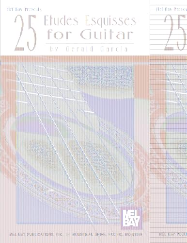 25 Etudes Esquisses for Guitar von Mel Bay Publications