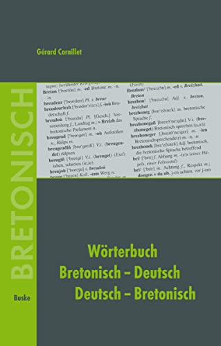 Wörterbuch Bretonisch-Deutsch / Deutsch-Bretonisch von Buske Helmut Verlag GmbH