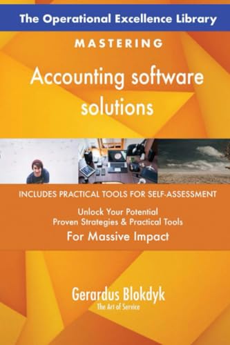 The Operational Excellence Library; Mastering Accounting software solutions The Operational Excellence Library; Mastering Accounting software solutions von 5STARCooks