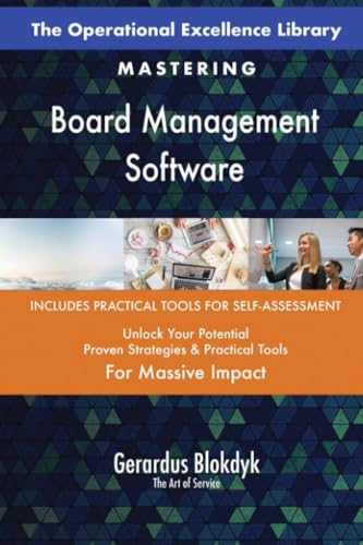 The Operational Excellence Library; Mastering Board Management Software The Operational Excellence Library; Mastering Board Management Software von 5STARCooks