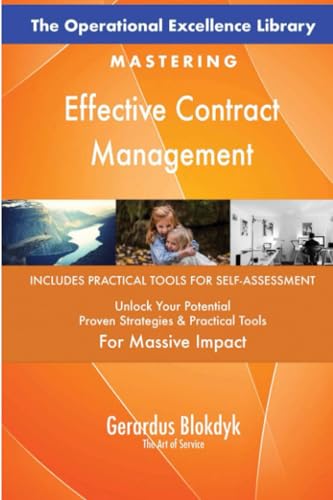 The Operational Excellence Library; Mastering Effective Contract Management The Operational Excellence Library; Mastering Effective Contract Management von 5STARCooks