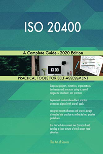 ISO 20400 A Complete Guide - 2020 Edition von 5starcooks