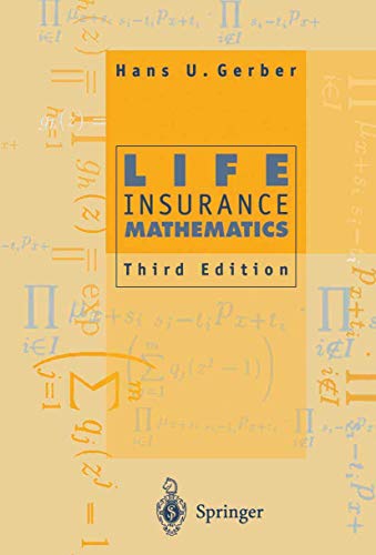 Life Insurance Mathematics von Springer