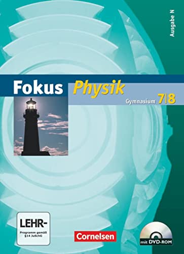 Fokus Physik - Gymnasium - Ausgabe N - 7./8. Schuljahr: Schulbuch mit DVD-ROM