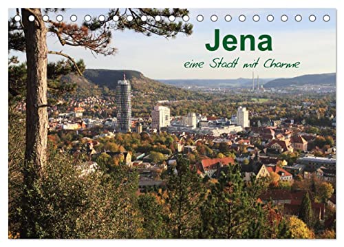 Jena in Thüringen (Tischkalender 2024 DIN A5 quer), CALVENDO Monatskalender von CALVENDO