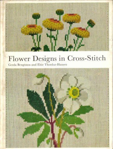 Flower Design in Cross Stitch von Van Nostrand Reinhold Inc.,U.S.
