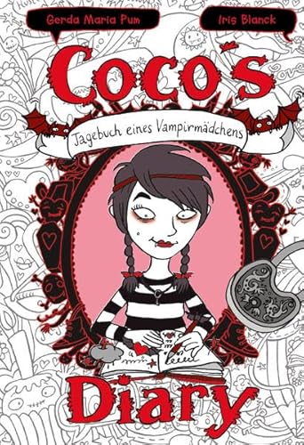 Coco`s Diary - Tagebuch eines Vampirmädchens. Ein Comic Roman für freche Mädchen ab 8. Witzig illustriert und wichtige Themen altersgerecht aufgreifend.: Mädchenbücher ab 8 (Comic Roman für Mädchen) von Adrian Verlag