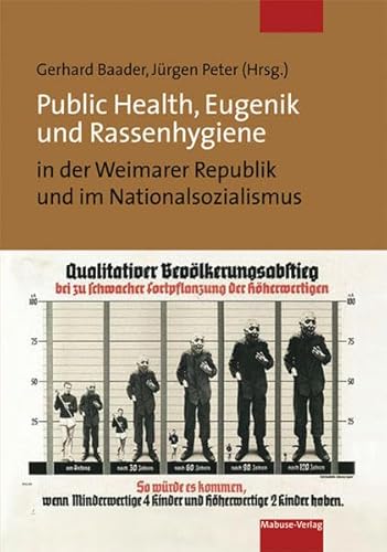 Public Health, Eugenik und Rassenhygiene in der Weimarer Republik und im Nationalsozialismus. Gesundheit und Krankheit als Vision der Volksgemeinschaft von Mabuse-Verlag GmbH