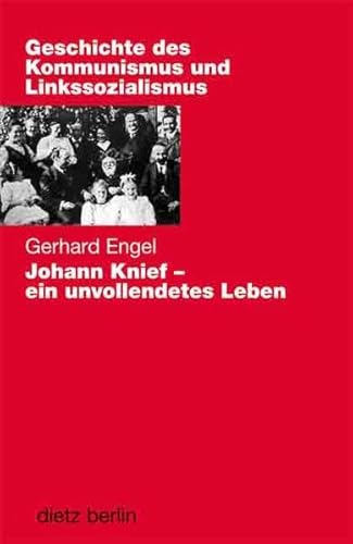 Johann Knief - ein unvollendetes Leben (Geschichte des Kommunismus und des Linkssozialismus Band XV) von Dietz Vlg Bln,