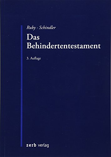 Das Behindertentestament (zerb verlag)