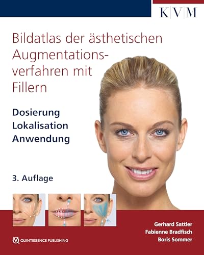 Bildatlas der ästhetischen Augmentationsverfahren mit Fillern: Dosierung | Lokalisation | Anwendung