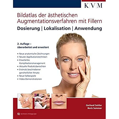 Bildatlas der ästhetischen Augmentationsverfahren mit Fillern: Dosierung | Lokalisation | Anwendung