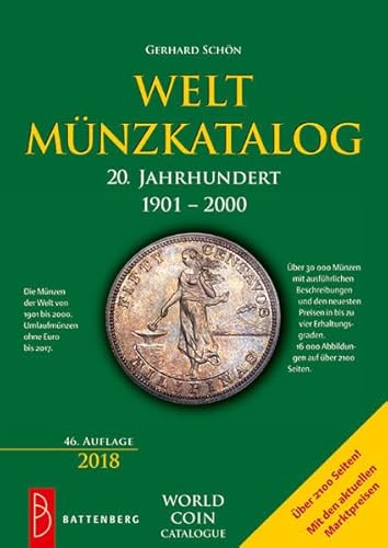 Weltmünzkatalog 20. Jahrhundert 1901 - 2000: Umlaufmünzen ohne Euro bis 2017