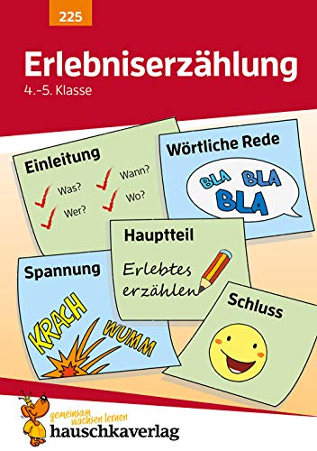 Deutsch 4./5. Klasse Übungsheft - Erlebniserzählung: Erzählungen und Texte schreiben für den Übertritt. Wie im Unterricht: Erklärungen mit Übungen und Lösungen Deutsch 4./5. Klasse Übungsheft - Erlebniserzählung: Erzählungen und Texte schreiben für den Übertritt. Wie im Unterricht: Erklärungen mit Übungen und Lösungen