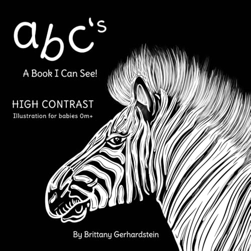 ABC's; A Book I Can See: High Contrast Picture Book 8x8 Version For Building Brain Cognition (High Contrast Series for Newborns 0m+) von Independently published