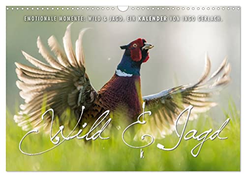 Emotionale Momente: Wild und Jagd. (Wandkalender 2025 DIN A3 quer), CALVENDO Monatskalender von CALVENDO