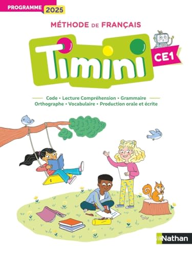 TIMINI - CE1 - Manuel: Méthode de français von NATHAN