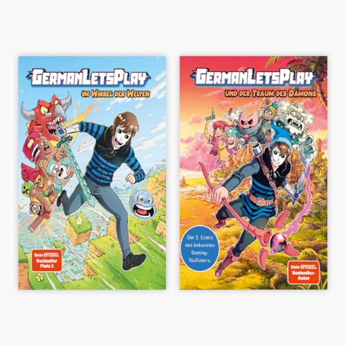 GermanLetsPlay Band 1+2 plus 1 exklusives Postkartenset